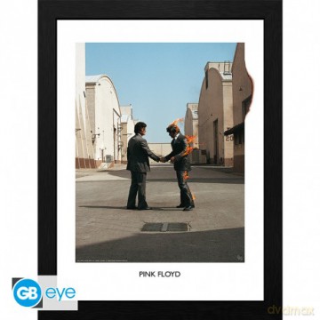 PINK FLOYD - Framed print Burning (30x40)