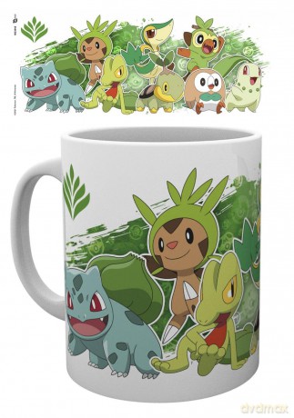 POKEMON - Kubek - 320 ml - Grass Partners