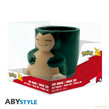 POKEMON - Kubek 3D - Snorlax