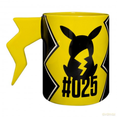 POKEMON - Kubek 3D handle - Pikachu lightening bolt