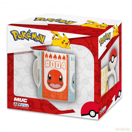 POKEMON - Kubek 3D handle - Pokeball