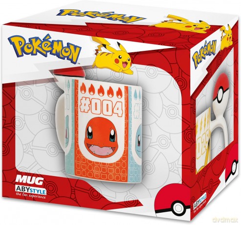 POKEMON - Kubek 3D handle - Pokeball