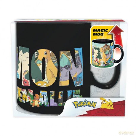 POKEMON - Mug Heat Change - 460 ml - Gotta catch em all