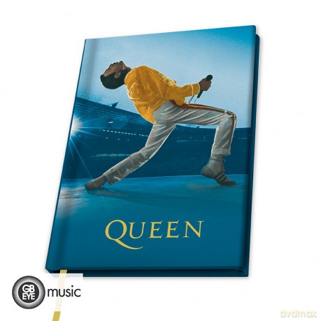 QUEEN - A5 Notebook Wembley