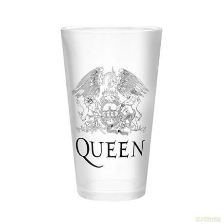 QUEEN - Large Glass - 400ml - Faces - box