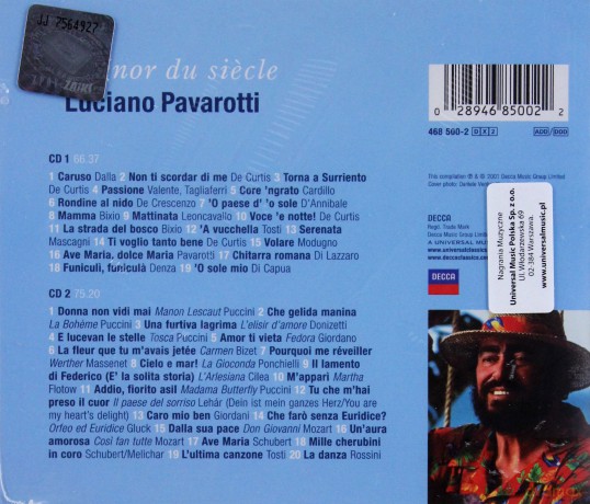 Pavarotti: Amore, The Essential Romantic Collection [2CD]