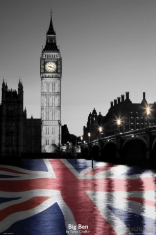Londyn Big Ben [PLAKAT]