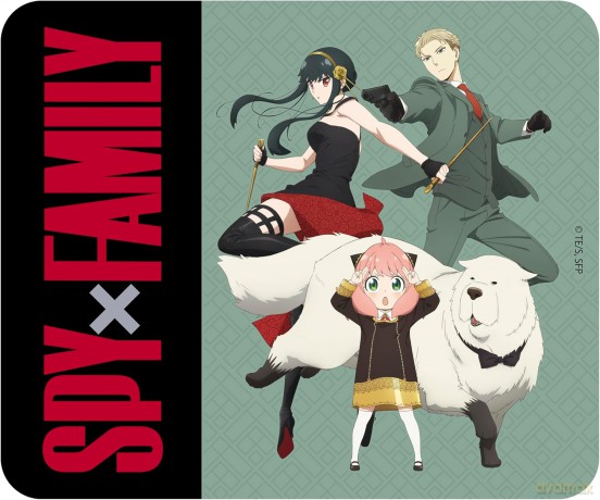 SPY X FAMILY - Elastyczna podkładka pod myszkę - Forger Family