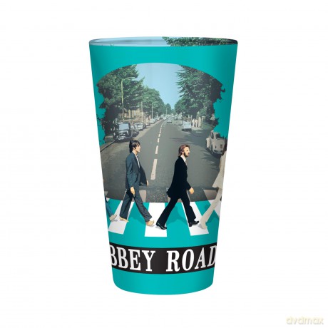 THE BEATLES - Large Glass - 400ml - Abbey Road - box