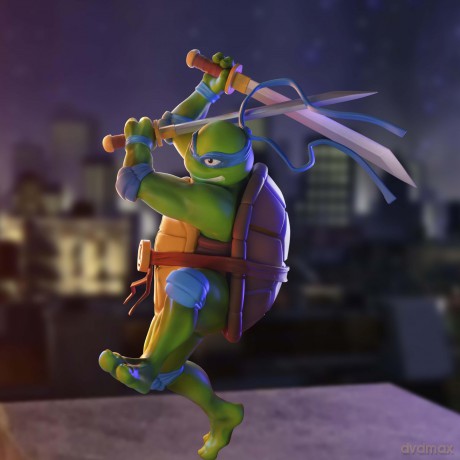 Wojownicze Żółwie Ninja - Figurine Leonardo