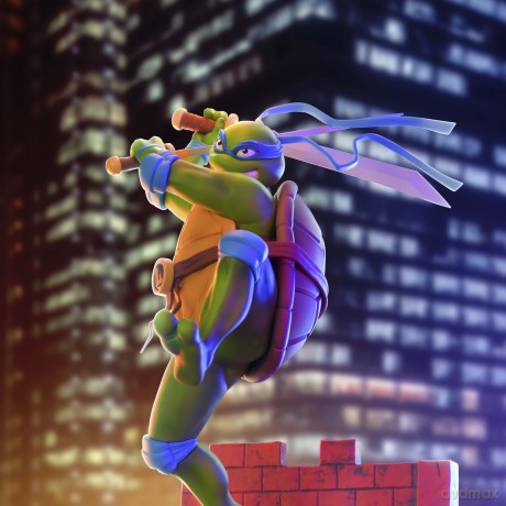 Wojownicze Żółwie Ninja - Figurine Leonardo