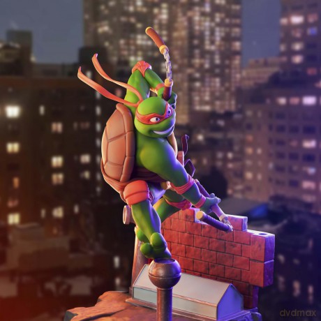 Wojownicze Żółwie Ninja - Figurine Michelangelo