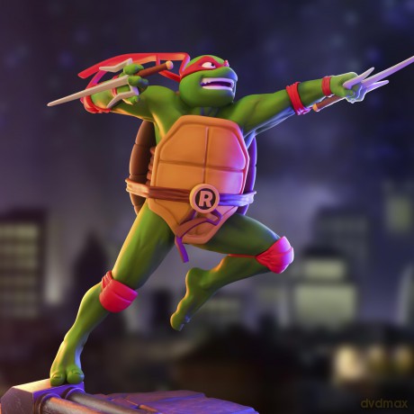 Wojownicze Żółwie Ninja - Figurine Raphael