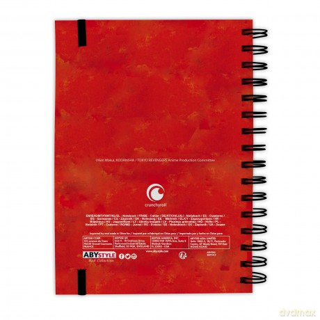 TOKYO REVENGERS - Notebook Spirale Revengers