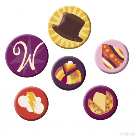 WONKA - Badge Pack - Candies