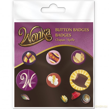 WONKA - Badge Pack - Candies