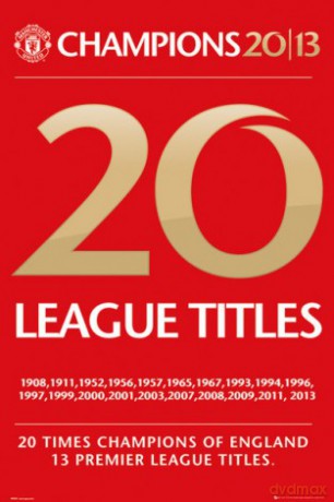 Manchester United 20 Tytułów [PLAKAT]