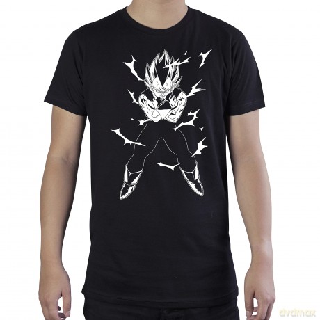 DRAGON BALL - Tshirt DBZ/Vegeta man SS black - basic