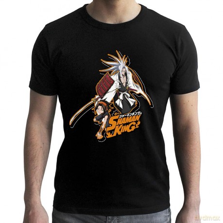 SHAMAN KING - Tshirt Allies man SS black - basic