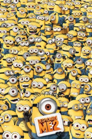 Minionki rozrabiają / Despicable Me 2 (Many Minions) [PLAKAT]