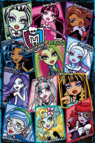 Monster High lalki [PLAKAT]