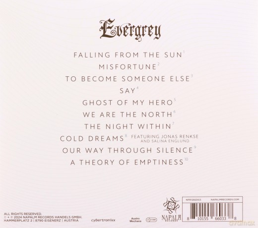 Evergrey: Theories Of Emptiness (Limited) (digipack) [CD]