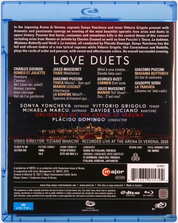 Sonya Yoncheva & Vittorio Grigolo - Love Duets [Blu-Ray]