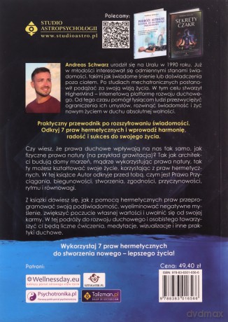 7 praw hermetycznych w praktyce - Andreas Schwarz [KSIĄŻKA]