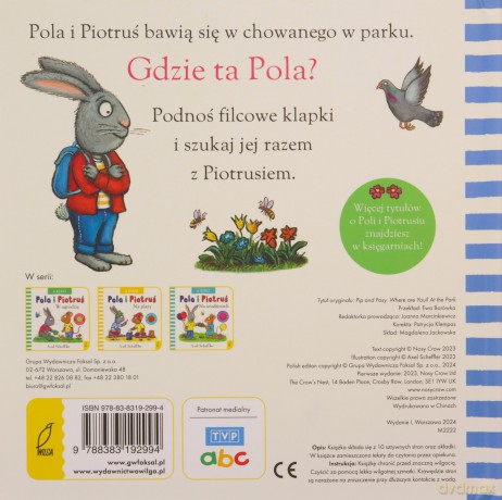 A kuku! W parku. Pola i Piotruś - Axel Scheffler [KSIĄŻKA]