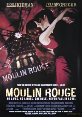 Moulin Rouge - Nicole Kidman, Ewan Mc Gregor [PLAKAT]