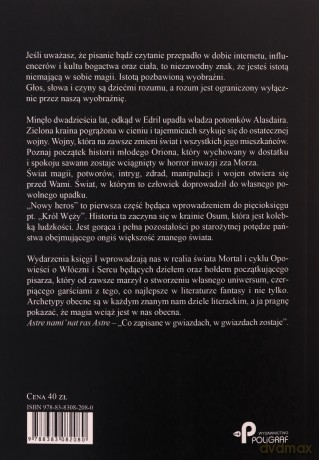 Król Węży. Nowy heros. O rzeczy na Południu. Opowieści o Włóczni i Sercu (Tom 1) - Dominik Kiliński [KSIĄŻKA]