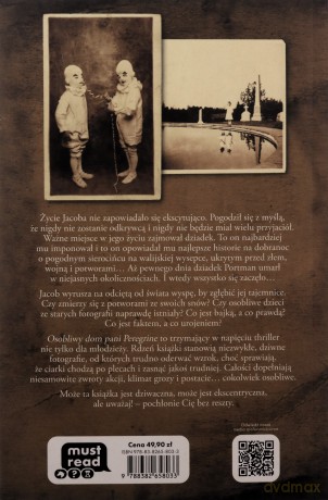 Osobliwy dom pani Peregrine - Ransom Riggs [KSIĄŻKA]