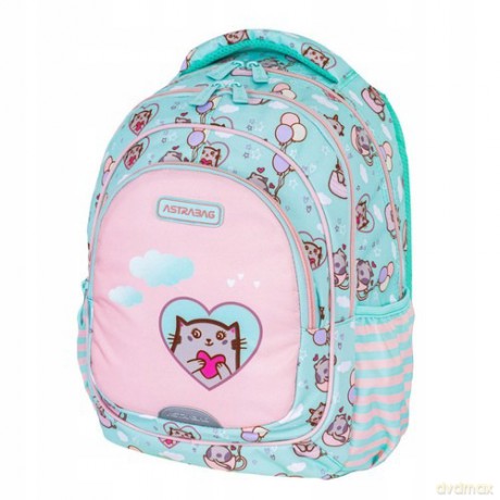 Plecak 3-komorowy Astrabag Kitty's World
