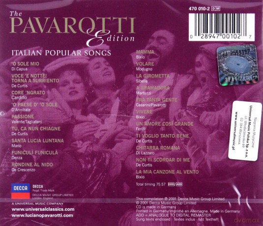 Pavarotti: Edition Vol.10 [CD]