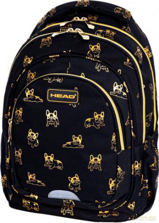 Plecak 3-komorowy Head Golden Frenchie