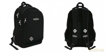 Plecak 3-komorowy St. Black Vintage