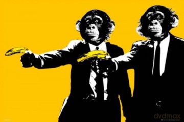 Pulp Fiction - Monkeys [PLAKAT]