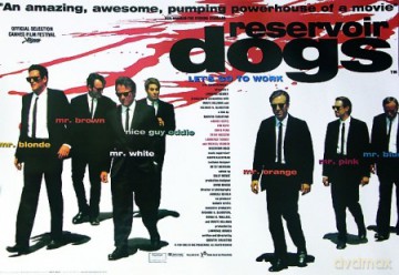 Reservoir Dogs / Wściekłe psy - Let's go to work - Harvey Keitel, Michael Madsen [PLAKAT]