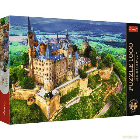 TREFL 1000 el. Premium Plus Photo Odyssey Zamek Hohenzollern Niemcy 10825 [PUZZLE]