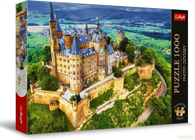 TREFL 1000 el. Premium Plus Photo Odyssey Zamek Hohenzollern Niemcy 10825 [PUZZLE]
