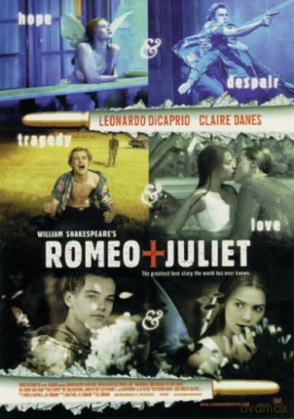 Romeo i Julia - Leonardo DiCaprio, Claire Danes [PLAKAT]