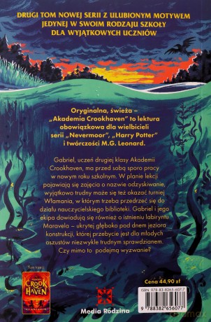 Zapomniany labirynt. Akademia Crookhaven (Tom 2) - J.J. Arcanjo [KSIĄŻKA]