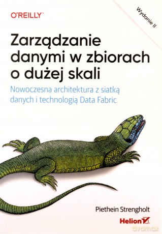 Zarządzanie danymi w zbiorach o dużej skali. Nowoczesna architektura z siatką danych i technologią Data Fabric - Piethein Strengholt [KSIĄŻKA]