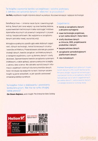 Zarządzanie danymi w zbiorach o dużej skali. Nowoczesna architektura z siatką danych i technologią Data Fabric - Piethein Strengholt [KSIĄŻKA]