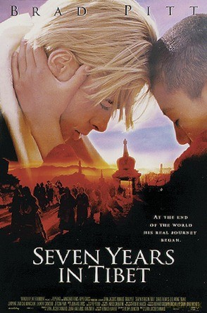 Seven Years in Tibet / Siedem lat w Tybecie - Brad Pitt [PLAKAT]