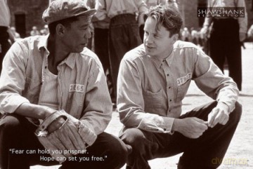 Skazani na Shawshank - Tim Robbins, Morgan Freeman [PLAKAT]