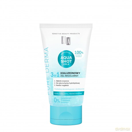 AA Pure Derma Hialuronowy żel micelarny 3w1 150 ml