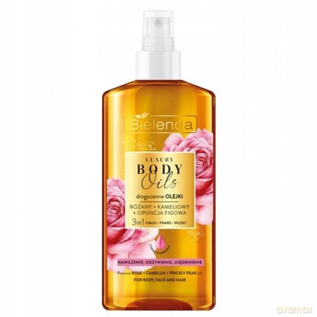 BIEL LUXURY BODY OIL olejek 3w1 Róża+Kamelia