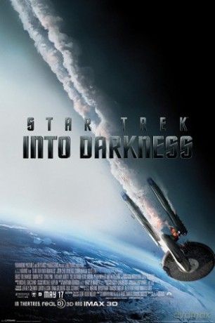 Star Trek (Into Darkness - Burning Enterprise) [PLAKAT]