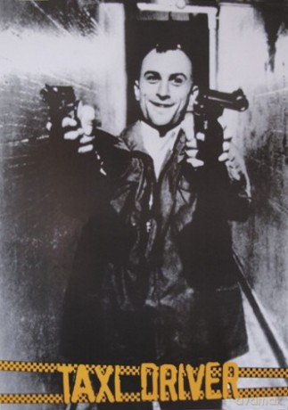 Taxi Driver / Taksówkarz - Robert de Niro Dwa Pistolety [PLAKAT]